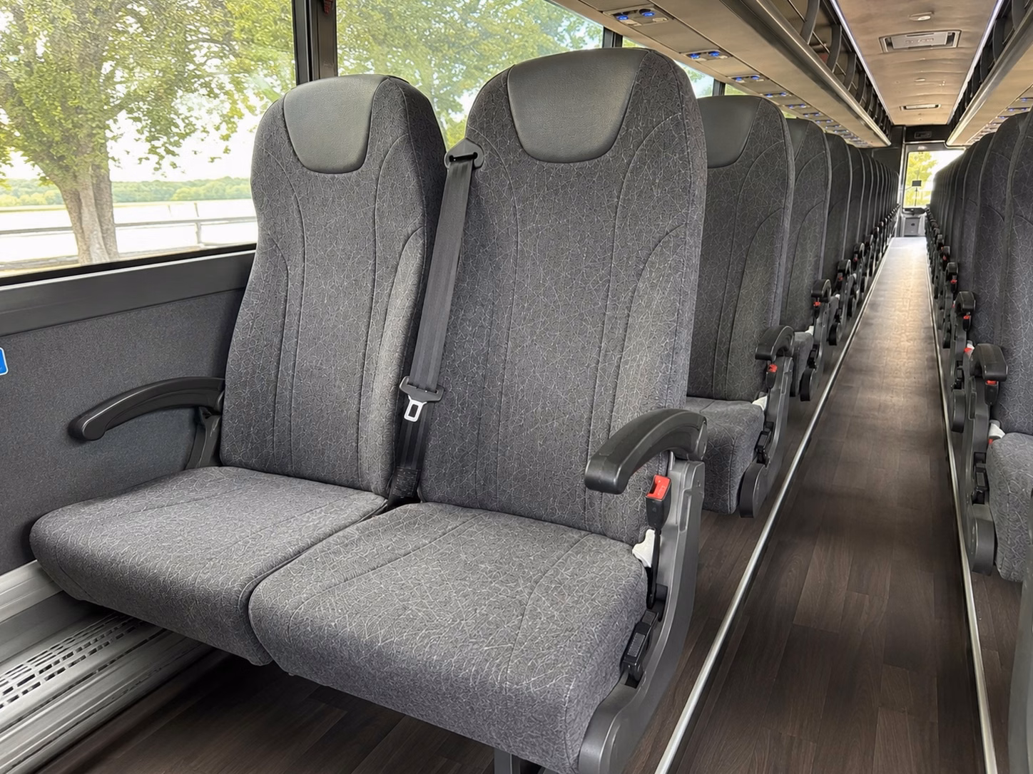 berkeley charter bus rental inside