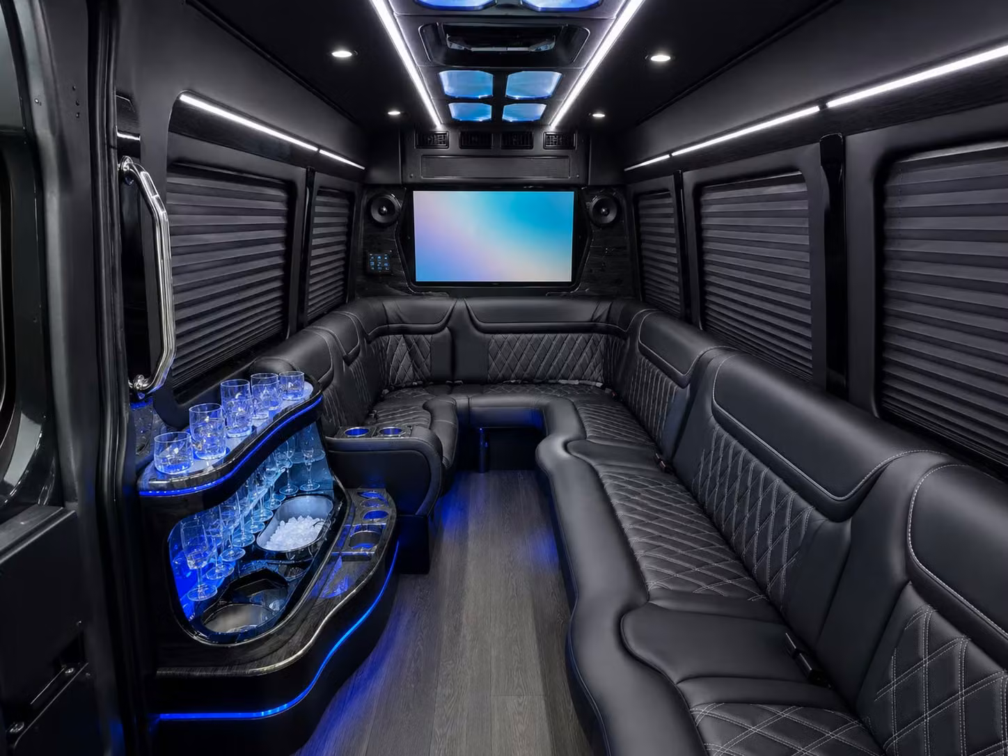 berkeley prom transportation that covers the whole night venue after party and home