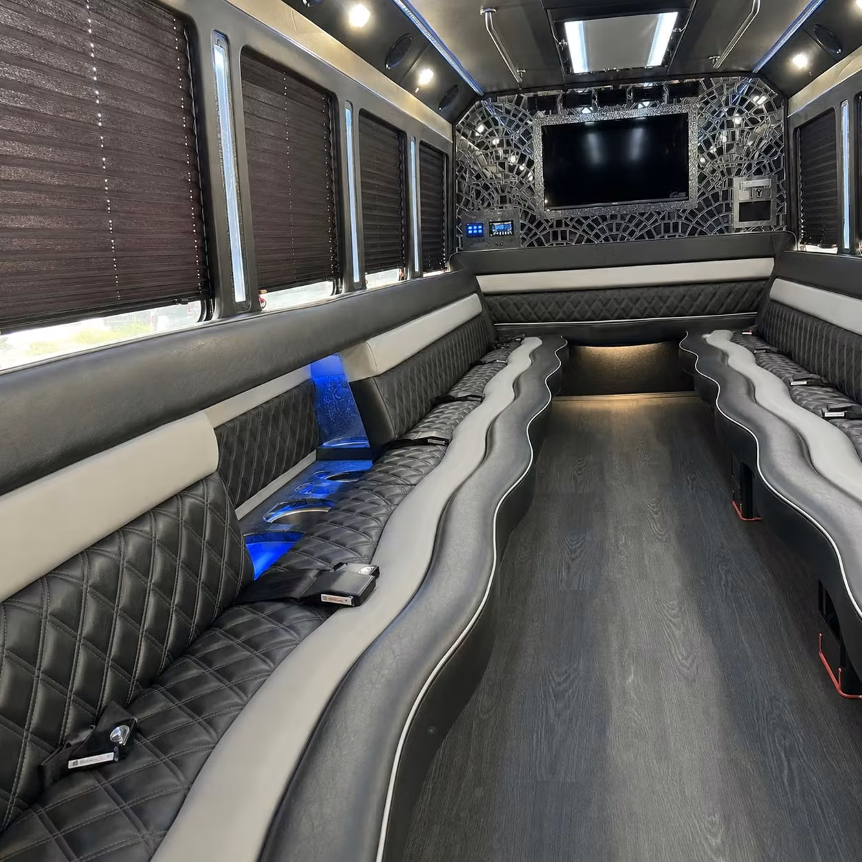 party bus rentals for concerts at the fox theater and oakland arena